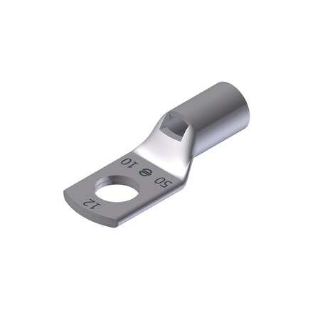 Burndy Non insulated Cu tubular terminals, Metric, 1 Hole/W/insp W, 70mmClass YAV70M10